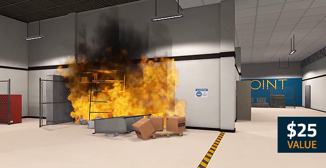 Fire Extinguisher Response: Industrial Scenario