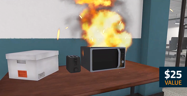 Fire Extinguisher Response: Office Scenario