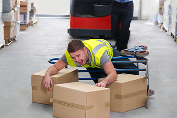 Preventing Slips, Trips and Falls: Reacting